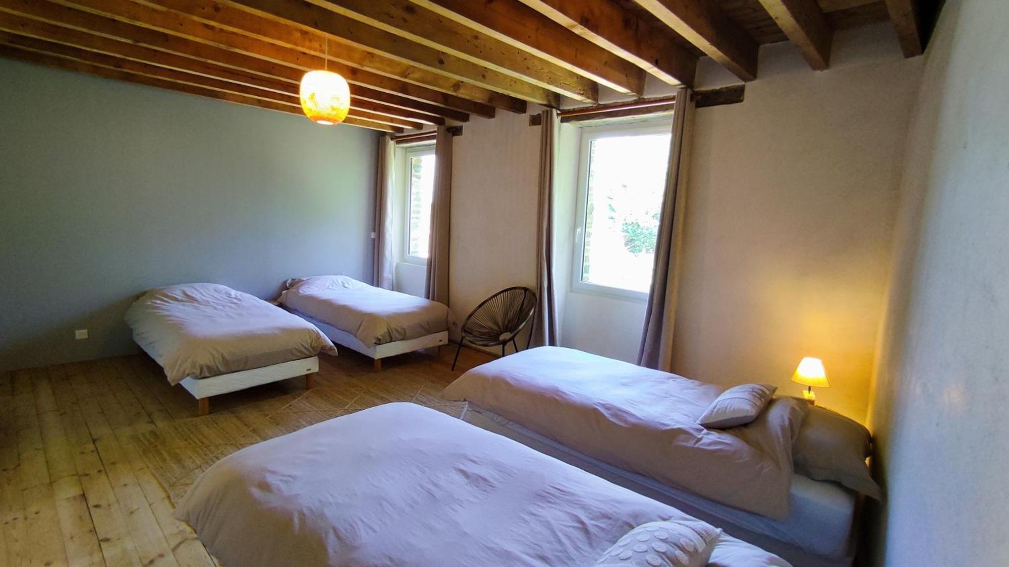 Chambre D'Hote En Gite - Moulin De La Houssaie - Broceliande Guer 외부 사진